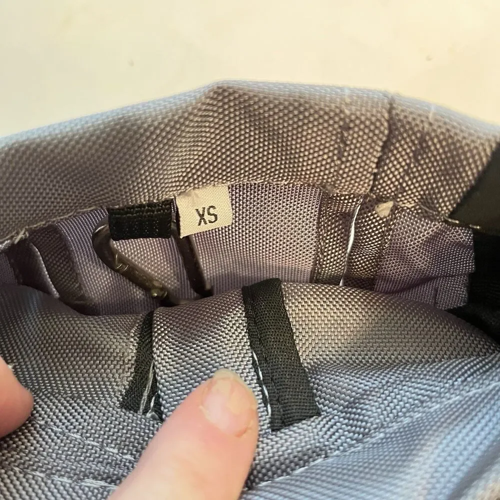 K9 Sport Sack Dog Carrier Adjustable Backpack Size XS Charcoal Grey